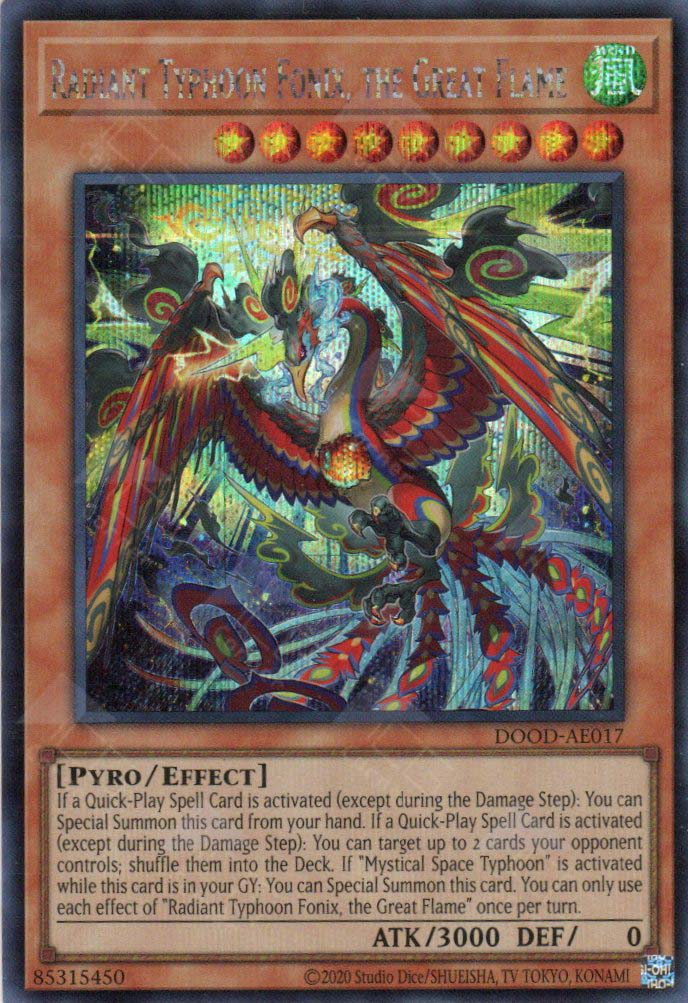 DOOD-AE017 Radiant Typhoon Fonix, the Great Flame (SER)