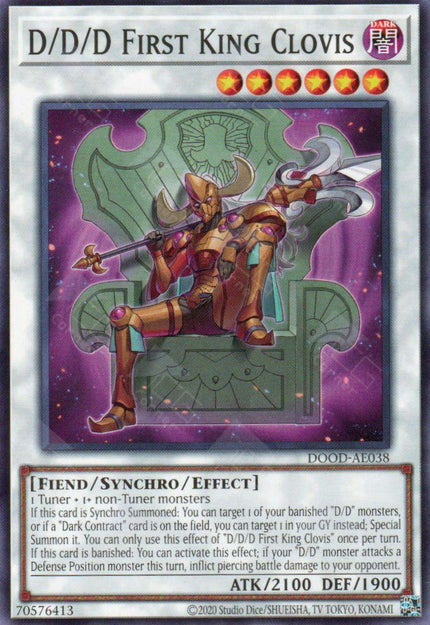 DOOD-AE038 D/D/D First King Clovis (N)