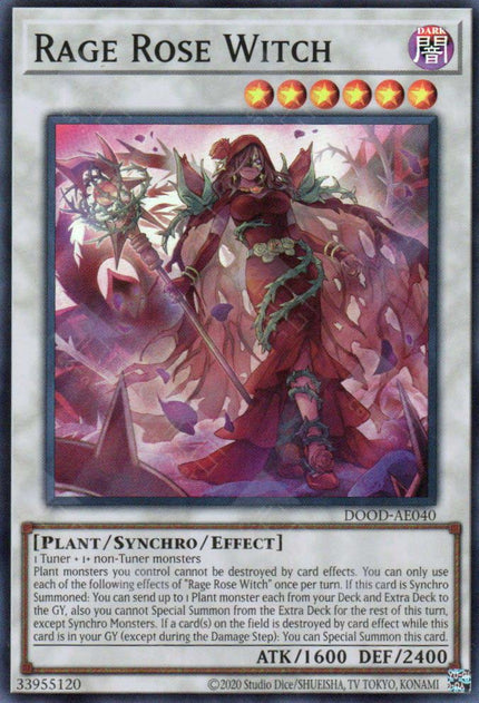 DOOD-AE040 Rage Rose Witch (SR)
