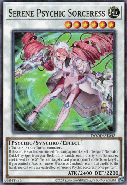 DOOD-AE042 Serene Psychic Sorceress (N)