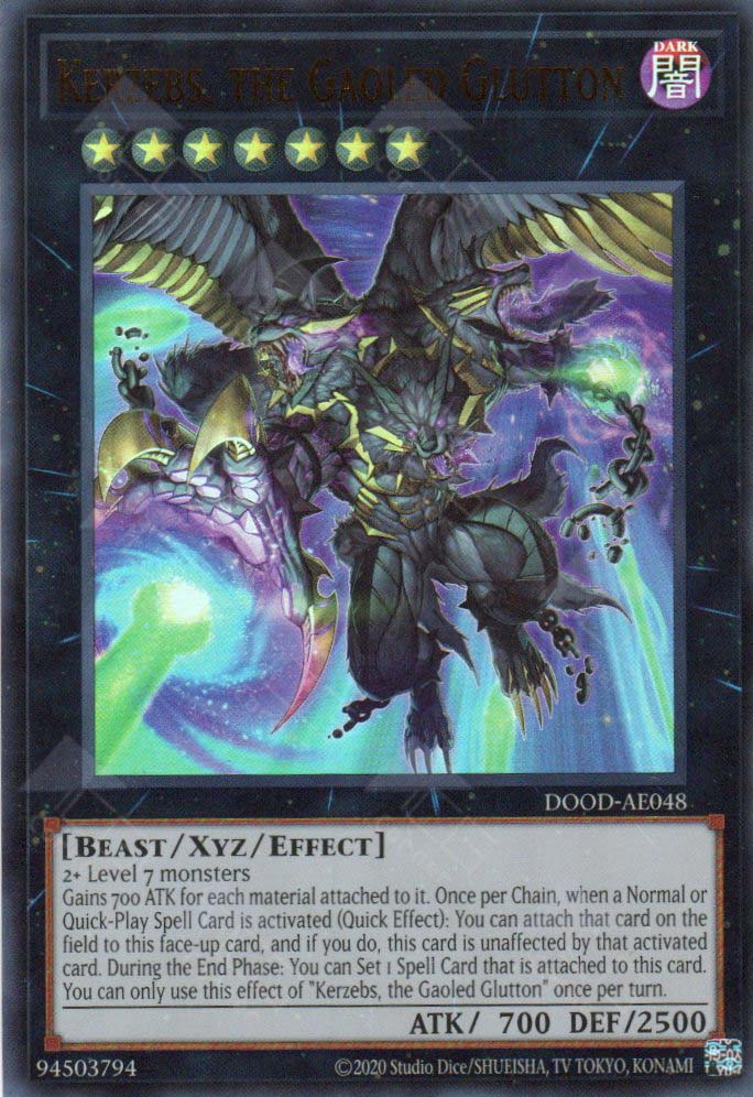 DOOD-AE048 Kerzebs, the Gaoled Glutton (UR)