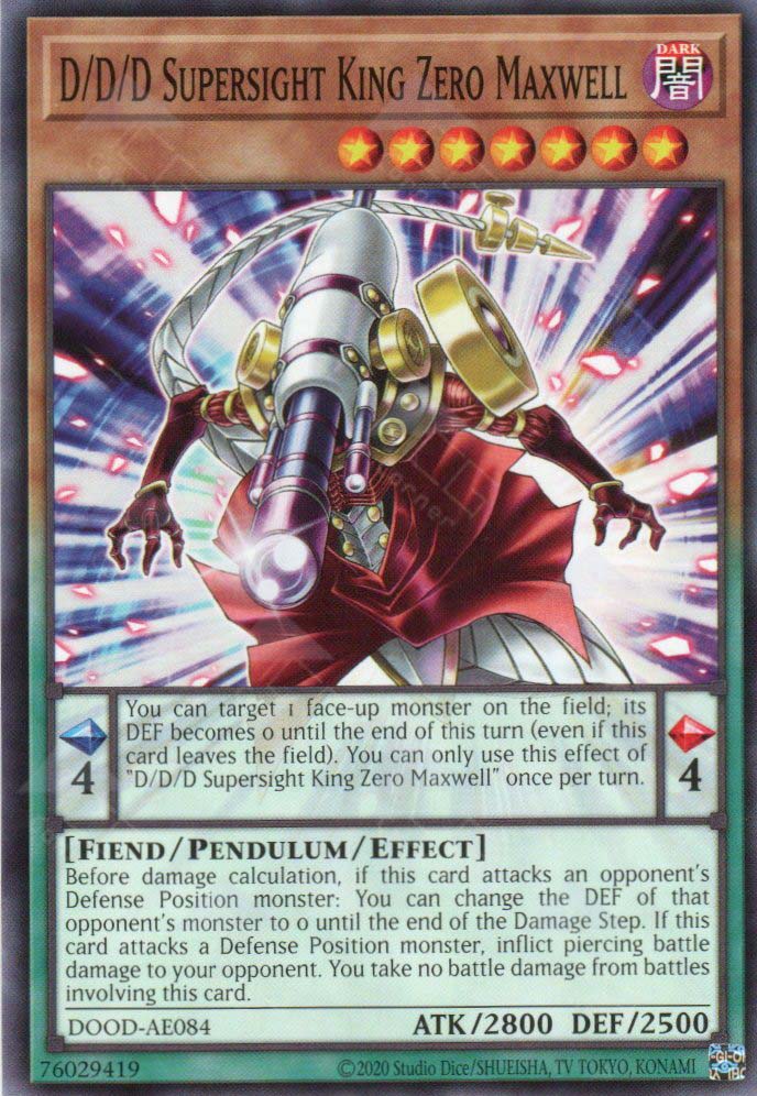 DOOD-AE084 D/D/D Supersight King Zero Maxwell (N)