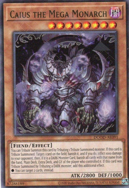DOOD-AE091 Caius the Mega Monarch (R)