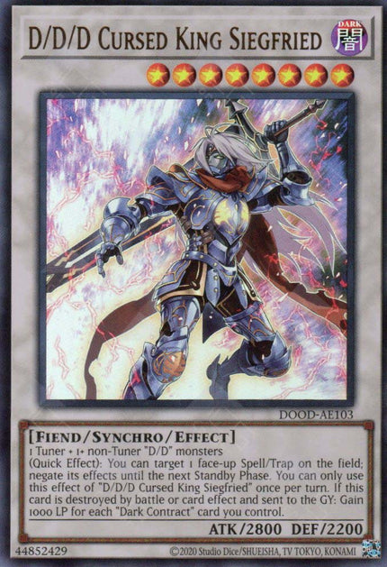 DOOD-AE103 D/D/D Cursed King Siegfried (UR)