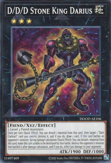 DOOD-AE106 D/D/D Stone King Darius (N)