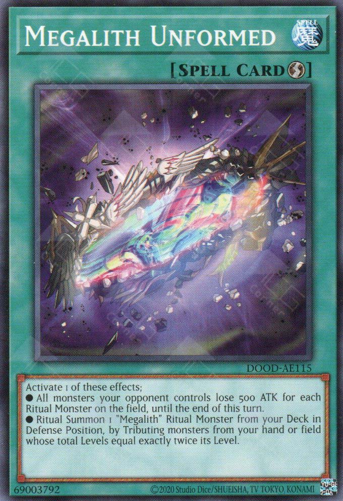 DOOD-AE115 Megalith Unformed (N)