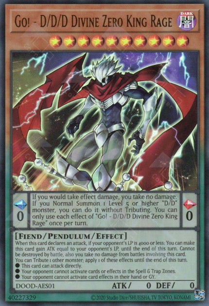 DOOD-AES01 Go! - D/D/D Divine Zero King Rage (UR)