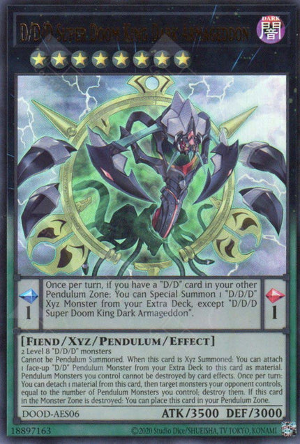 DOOD-AES06 D/D/D Super Doom King Dark Armageddon (UR)