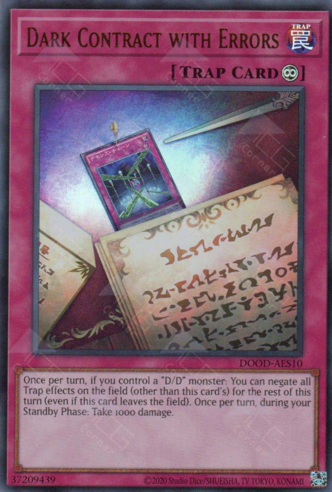 DOOD-AES10 Dark Contract with Errors (UR)