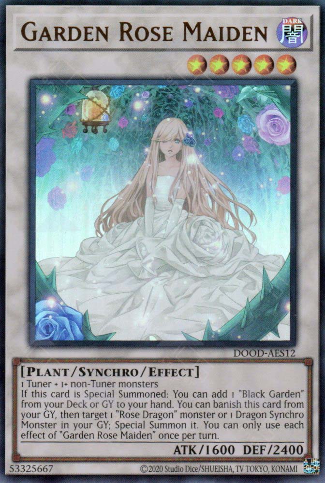 DOOD-AES12 Garden Rose Maiden (UR)