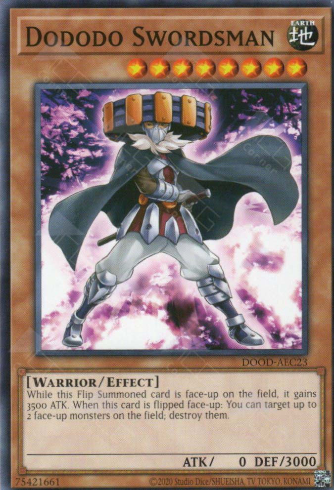 DOOD-AEC23 Dododo Swordsman (N)