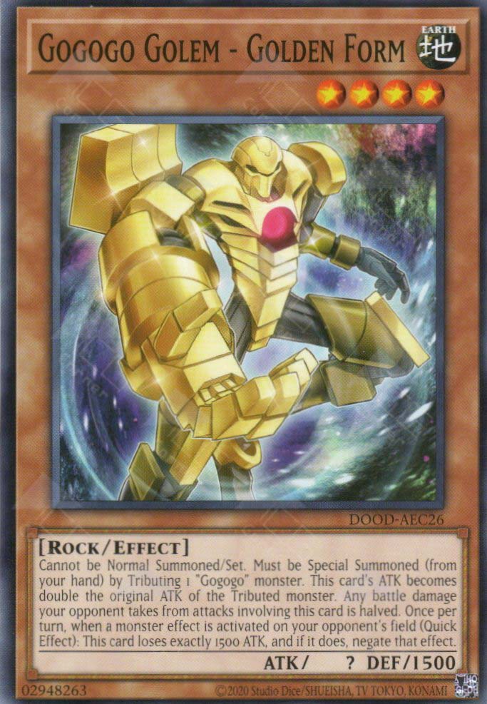 DOOD-AEC26 Gogogo Golem - Golden Form (N)