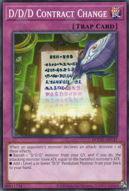 DOOD-AEC47 D/D/D Contract Change (N)