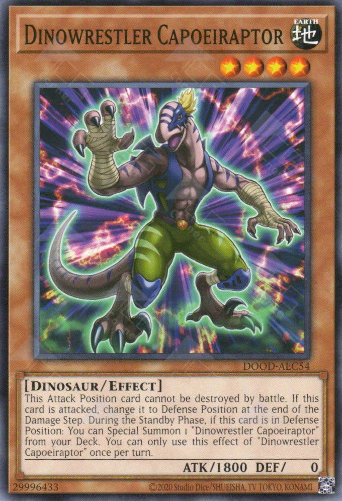 DOOD-AEC54 Dinowrestler Capoeiraptor (N)