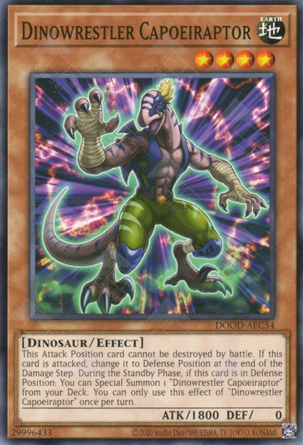 DOOD-AEC54 Dinowrestler Capoeiraptor (N)