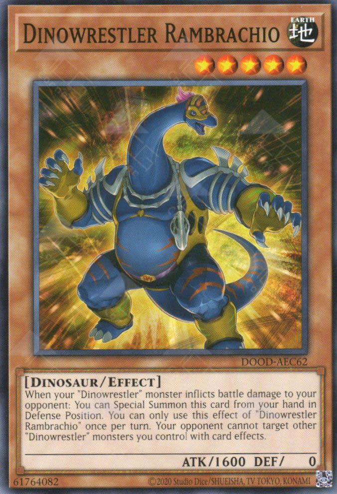 DOOD-AEC62 Dinowrestler Rambrachio (N)