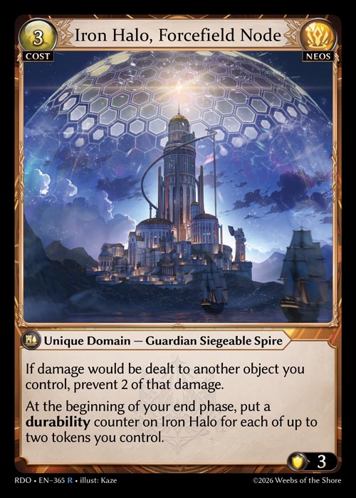 RDO-365 Iron Halo, Forcefield Node (Rare)